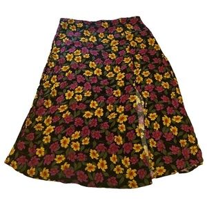 GB Floral Midi Skirt (O)